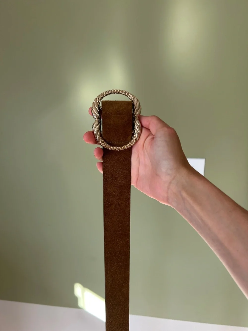 Sezane Suede Artemis Belt - Picture 2 of 3